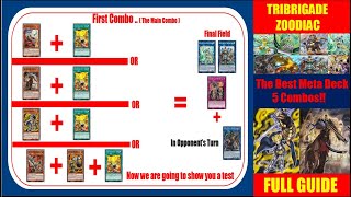 Yugioh Tribrigade Zoodiac Deck Combos Full Guide .. Everything You Need To  Know