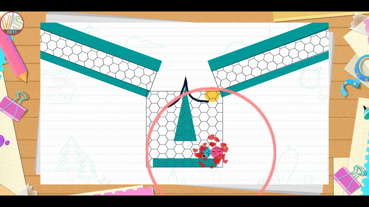 Love Balls Level 488 Solution 3 Stars