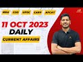 Daily Current Affairs by Vishal Sir - 11 October 2023 | NDA, CDS, CAPF, AFCAT & UPSC 2023