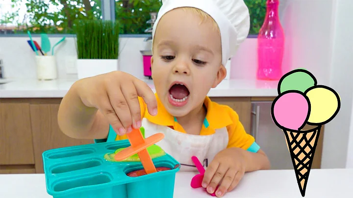 Chris học cách chuẩn bị món tráng miệng lành mạnh và những câu chuyện nấu ăn khác cho trẻ em