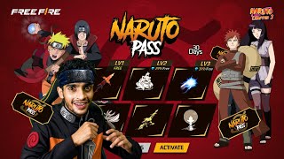 NARUTO CHAPTER 3 PASS 🔥 Free Fire Max screenshot 4