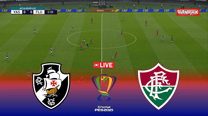 🔴LIVE : Vasco da Gama vs Fluminense - Copa do Barsil 2025 ao vivo | Pes 21 Simulation Gameplay