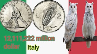 This 1947 Italy 2 Lire Coin is Worth $12,111,222 – Check Your Coins NOW!