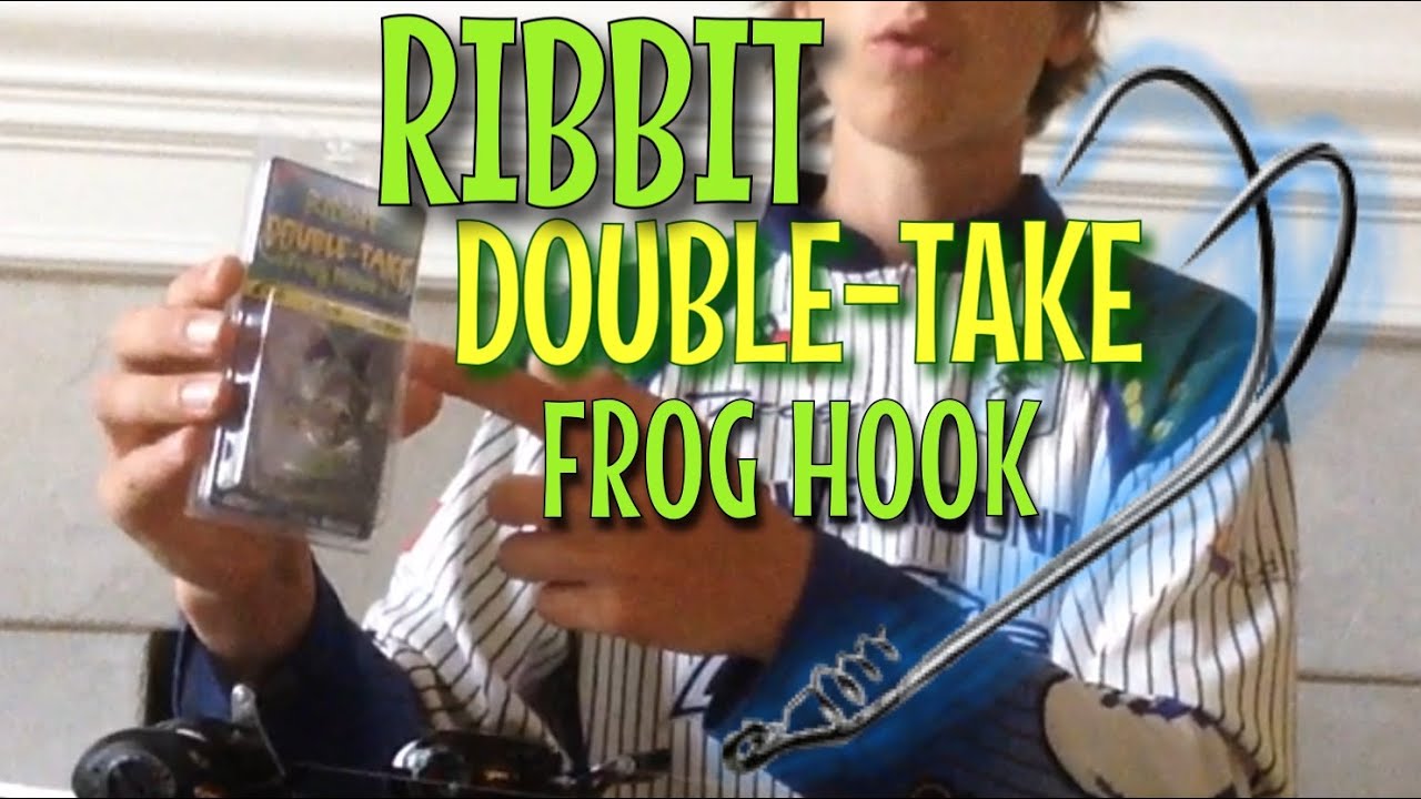 The Best Hook For Soft Bodied Frogs: Ribbit Double Take Frog Hook