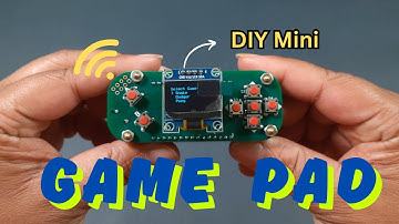 Build a Mini ESP32 Gamepad | Play Retro Games Like Snake & Pong | DIY Handheld Console with OLED