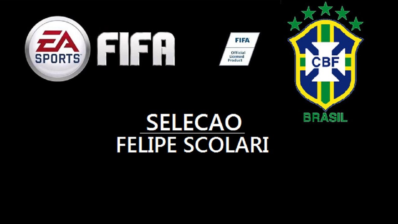 FIFA Custom Tactics World Cup:Barzil Felipe Scolari Tactics and Formation HD