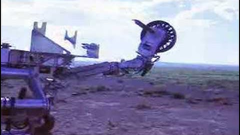 Lunar robot manipulates tools with its legs