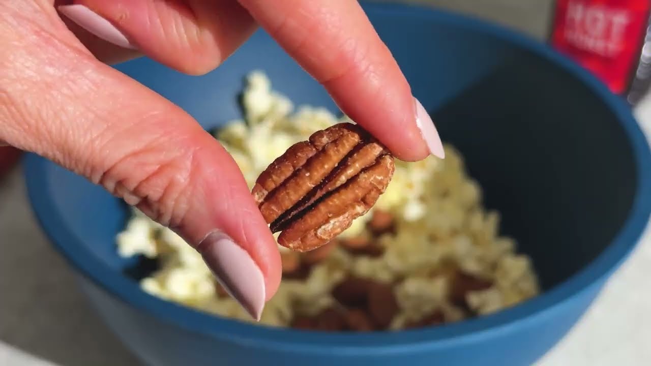 Hot Honey Caramel Popcorn Clusters