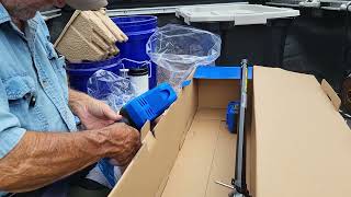 Kobalt 24 volt string trimmer testing.
