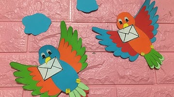 hướng dẫn cắt con chim bồ câu đưa thư bằng giấy thủ công vô cùng đơn giản ai cũng làm được