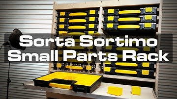 Sorta Sortimo Small Parts Rack & Sorting Station