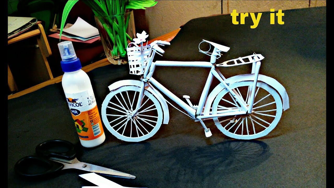 making a bicycle