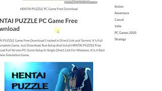 HENTAI PUZZLE PC Game Free Download screenshot 5