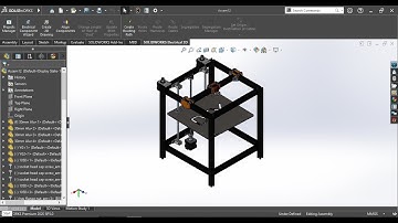 Building  a H-Bot 3D Printer - Part 1 (3D Design & Assembling)