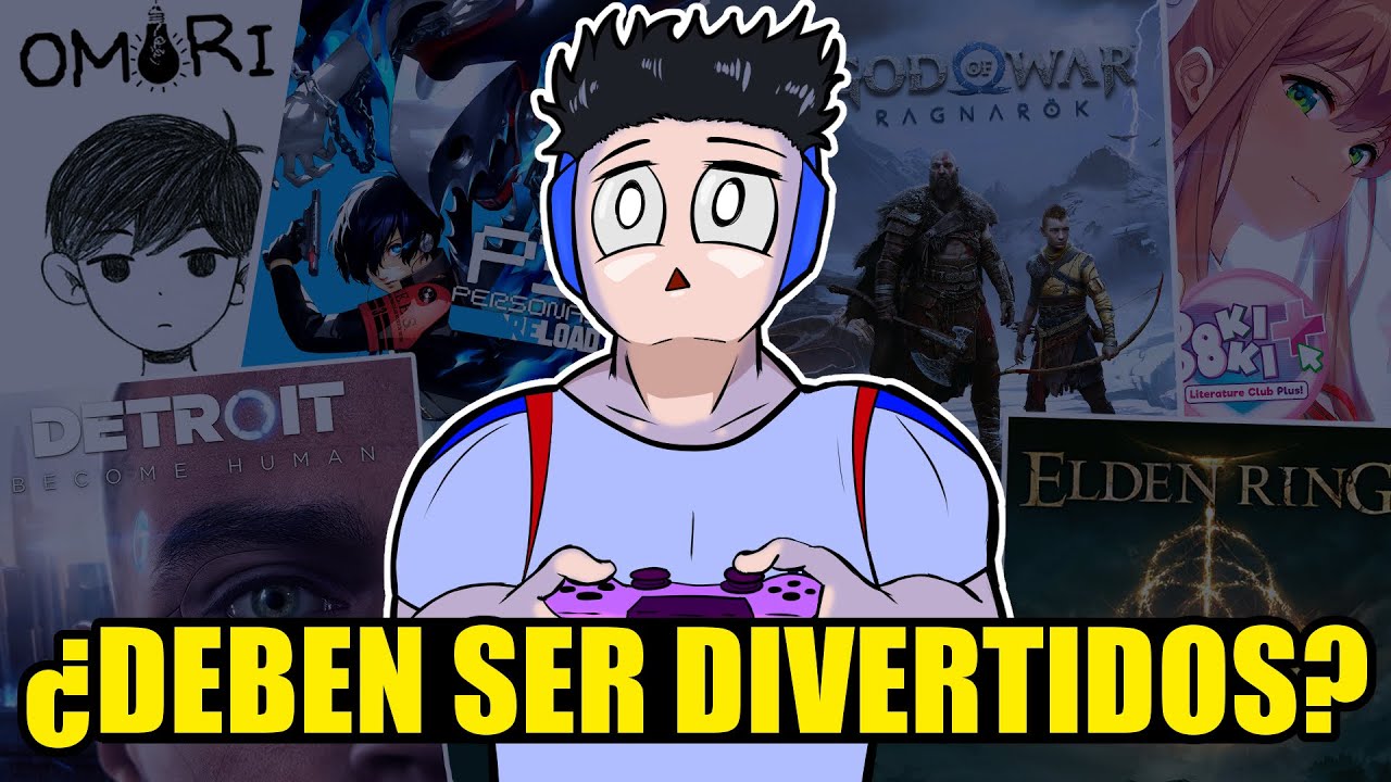 Los VIDEOJUEGOS son para DIVERTIRSE, FRIKI