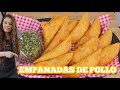 cómo hacer EMPANADAS🥟 DE POLLO 🐔SUPER FÁCILES Y DELICIOSAS 😋 🇨🇴