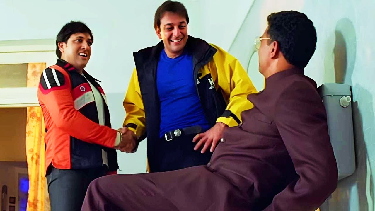 तुझे तेरी ही जाल में फसा दिया 😂 संजय दत्त - गोविंदा लोटपोट कॉमेडी | Jodi No 1 Climax Comedy Scene