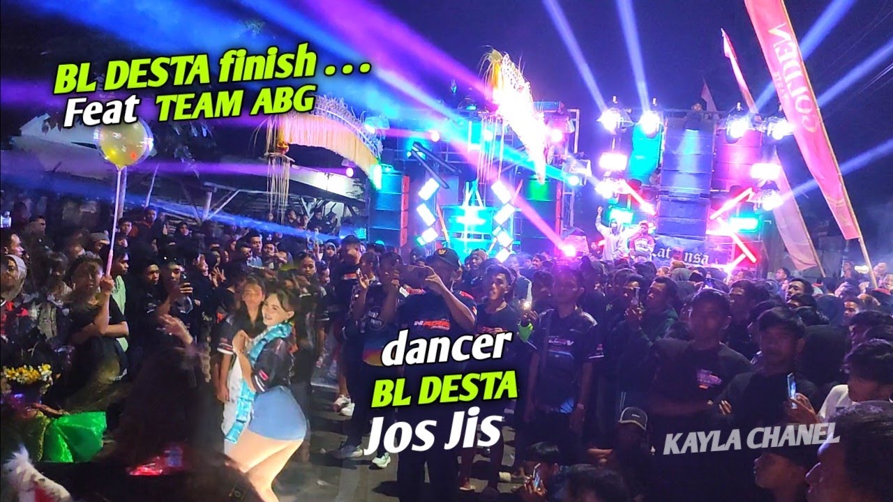 BL DESTA Feat TEAM ABG Sampai Finish Dancer BL DESTA Joss jiss Karnaval Sebanin Kalisat Jember 