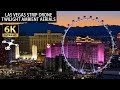 Las vegas strip drone twilight aerials 2022 ambient  dji inspire 2 6k resolution