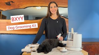 BXYY Dog Grooming Kit, many attachments easy to use #dogs #doggrooming #dogs