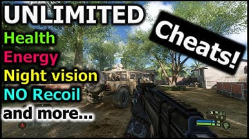 Crysis Remastered - Cheats | Unlimited health, armor, energy and more