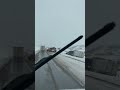Semi accident fast driving on icy road.