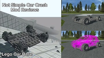Not Simple Car Crash | Lego Car Base Crashes