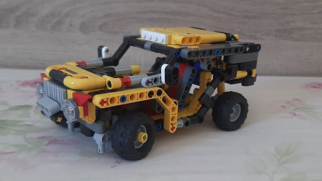Lego technic jeep prototype