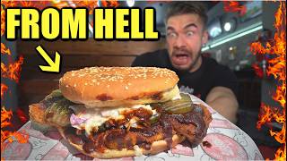 Attempting the 1 MILLION SCOVILLE NASHVILLE HOT CHICKEN SANDWICH CHALLENGE