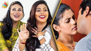 How do we Shoot Kissing Scenes ? : Iniya Sisters Interview | Thara