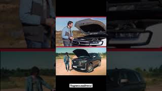 Сравнение динамики Toyota Land Cruiser 300 V6 3.5 и Cadillac Escalade V8 6.2 #shorts