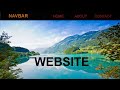 How to make navbar in html css || Navbar make using html and css || navigation bar in html and css