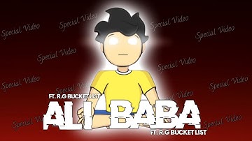 ALI BABA 🔥💫 || R.G BUCKET LIST EDIT✨ || FT. @RGBucketList