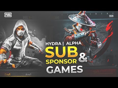 🔴PUBG MOBILE LIVE : AAJ HAI AAPKA DIN – SUBSCRIBE & SPONSOR GAMES! || H¥DRA | Alpha 😎😍