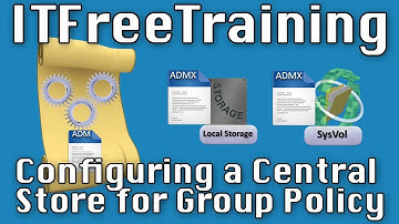 Configure a Central Store