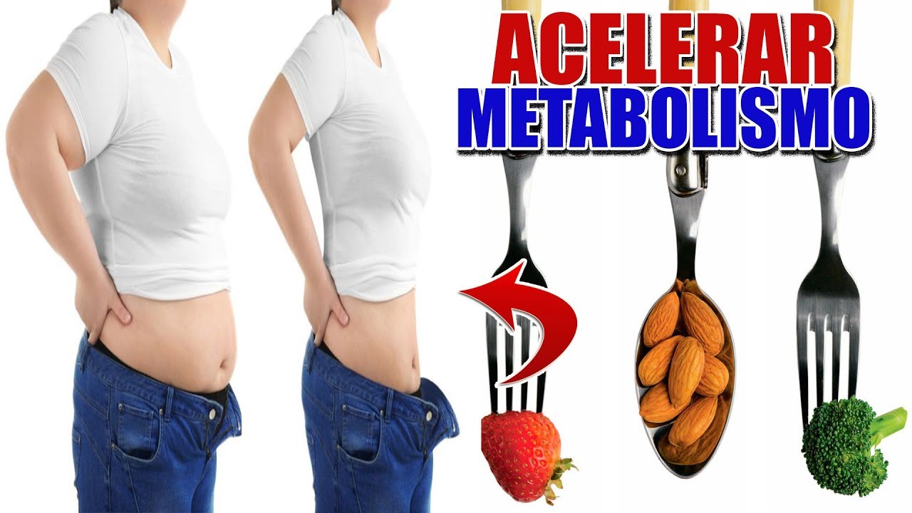 Cómo acelerar el metabolismo basal para adelgazar