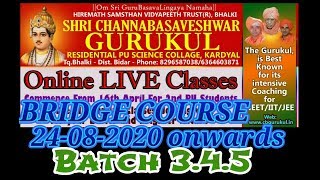 04 Physics Class Bridge Course 05-09-2020 Stateprof-Sadavijay Sir