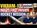 India’s First Private Rocket Vikram-1 | Set for Launch! Will It Beat ISRO? |  Vajiram and Ravi