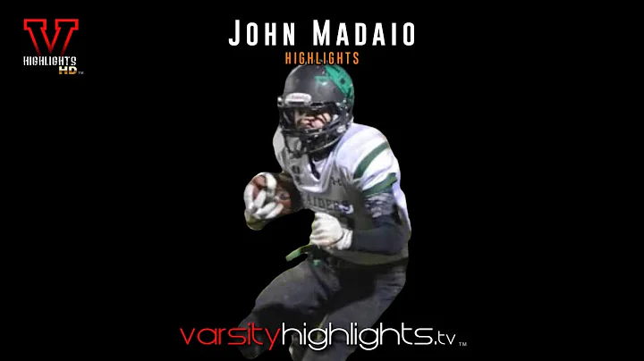 John Madaio 2016 Highlights (Norwood Raiders Football)