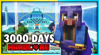 I Survived 3000 DAYS In Hardcore Minecraft