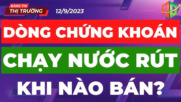 DÒNG CHỨNG KHOÁN CHẠY NƯỚC RÚT - KHI NÀO NÊN BÁN?