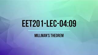 Millman's Theorem