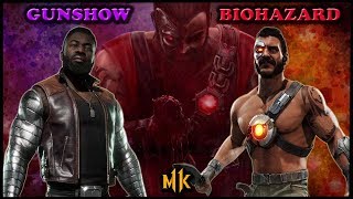 GODLIKE KANO! - GunShow vs Biohazard (Mortal Kombat 11)