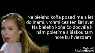 Kristína - Na bieleho koňa (lyrics)