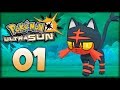 КОТЕНОК ЛИТТЕН -  Pokemon: Ultra Sun #1 - Прохождение (ПОКЕМОНЫ НА ЭМУЛЯТОРЕ)