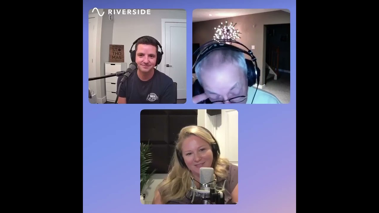 Just three radio idiots doing a podcast.