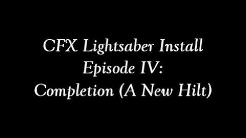 CFX Installation Series Ep. IV
