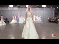 "MONIQUE LHUILLIER" Spring 2015 Bridal Collection New York by Fashion Channel