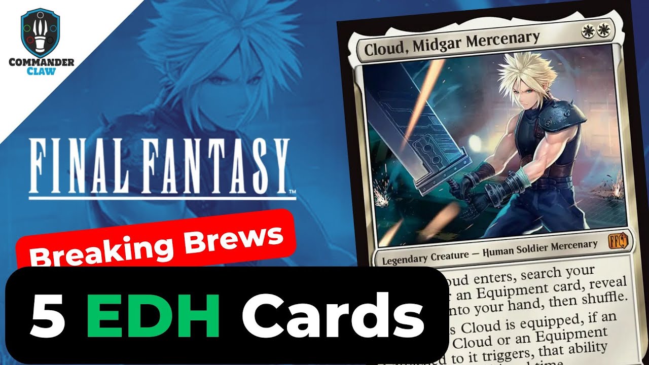 cloud midgar mercenary mtg commander deck Magic The Gathering Kamigawa Neon Dynasty 9-Pocket PRO Binder main image 0
