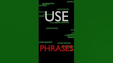 How to make strong passwords